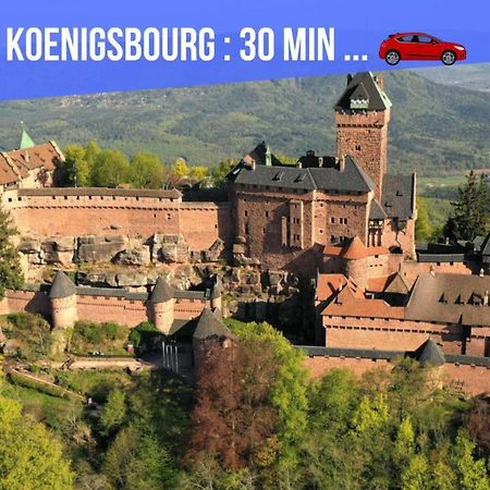 Le Red St Leon : Lit Queen Size * Wifi * Ideal Couple Colmar Eksteriør bilde